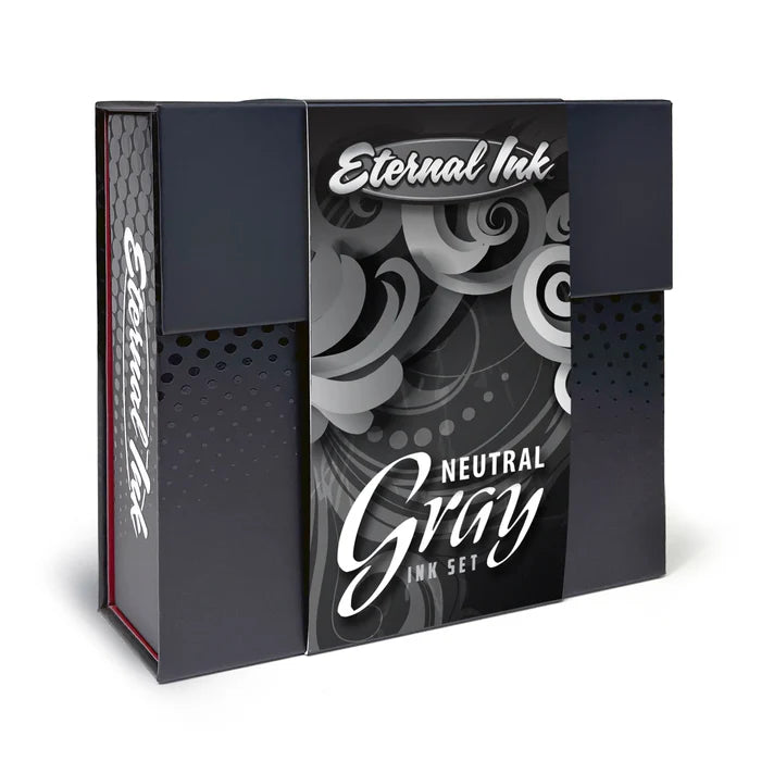 USA Eternal Ink Gray Opaque Set 4x30ml | Сет от сиви мастила на Етърнъл 4x30мл