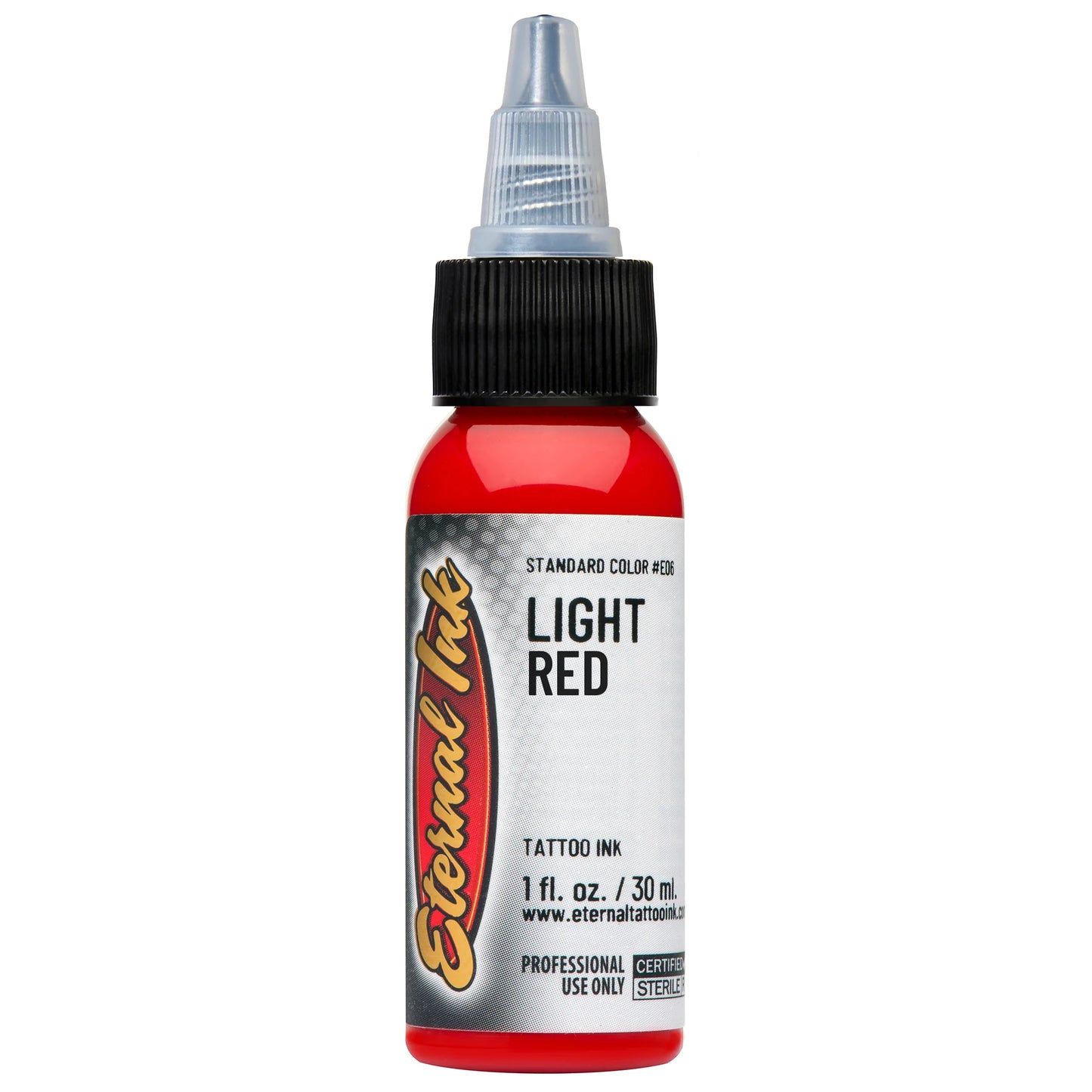 A pure warm red with a yellow tinge