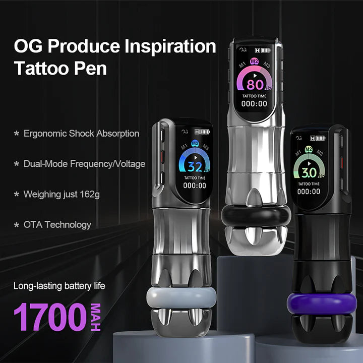 OG INSPIRATION (3.5mm/4.2mm stroke) | The professional cordless tattoo machine