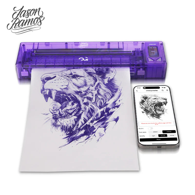 OG FURY Wireless Tattoo Transfer Stencil Printer | Безжичен термо принтер