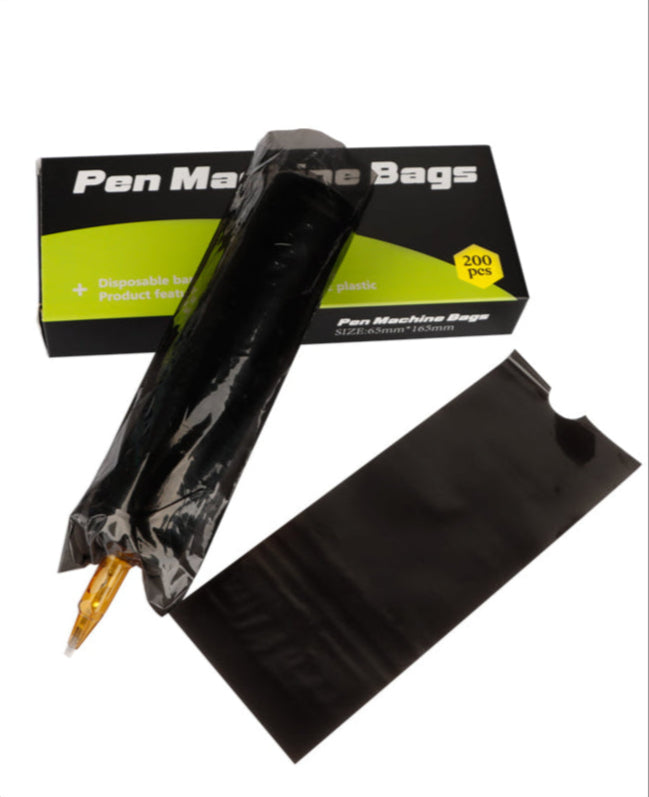 Протектор за пен машини INKONE 200бр | Pen Machine Bags Black