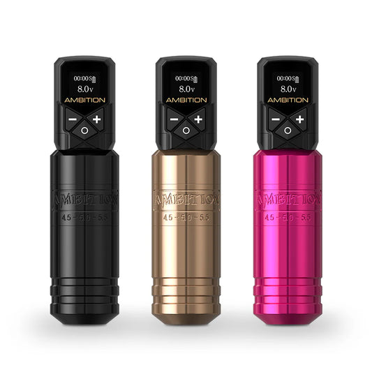 Ambition Torped 36 Stroke 4.5-5.0-5.5mm | the new generation of cordless tattoo machine