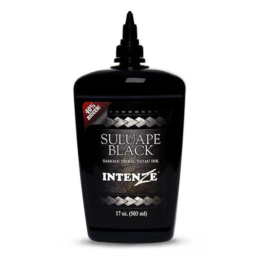 USA Suluape Black Samoan Tribal Ink 503ml | Екстра черно мастило на Интенз