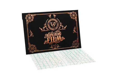 AVA Repairing Film Protective Tattoo Film - 10 sheets, size 15x10 cm, offering waterproof, breathable, flexible, and hypoallergenic protection for fresh tattoos.