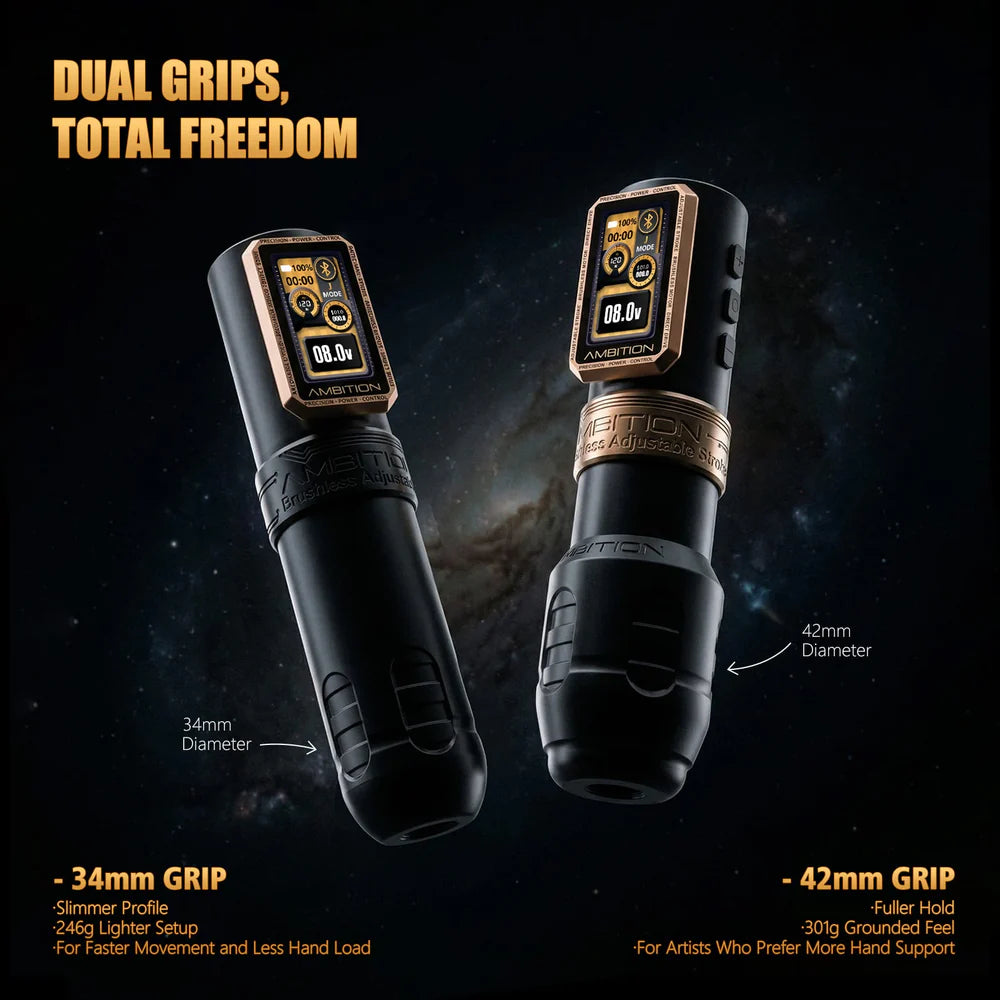 NEW Ambition Epoch Max Wireless | 9 Strokes Length 1.0mm-5.0mm