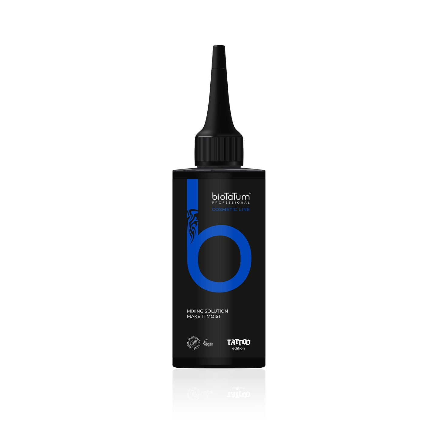 BioTaTum Mixing Solution 150ml - ideal for mixing tattoo inks and rehydrating dried pigments, vegan and cruelty-free.