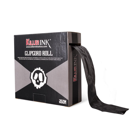 Killer Ink Черен кабелен ръкав  | 250м ролка, неразрязан