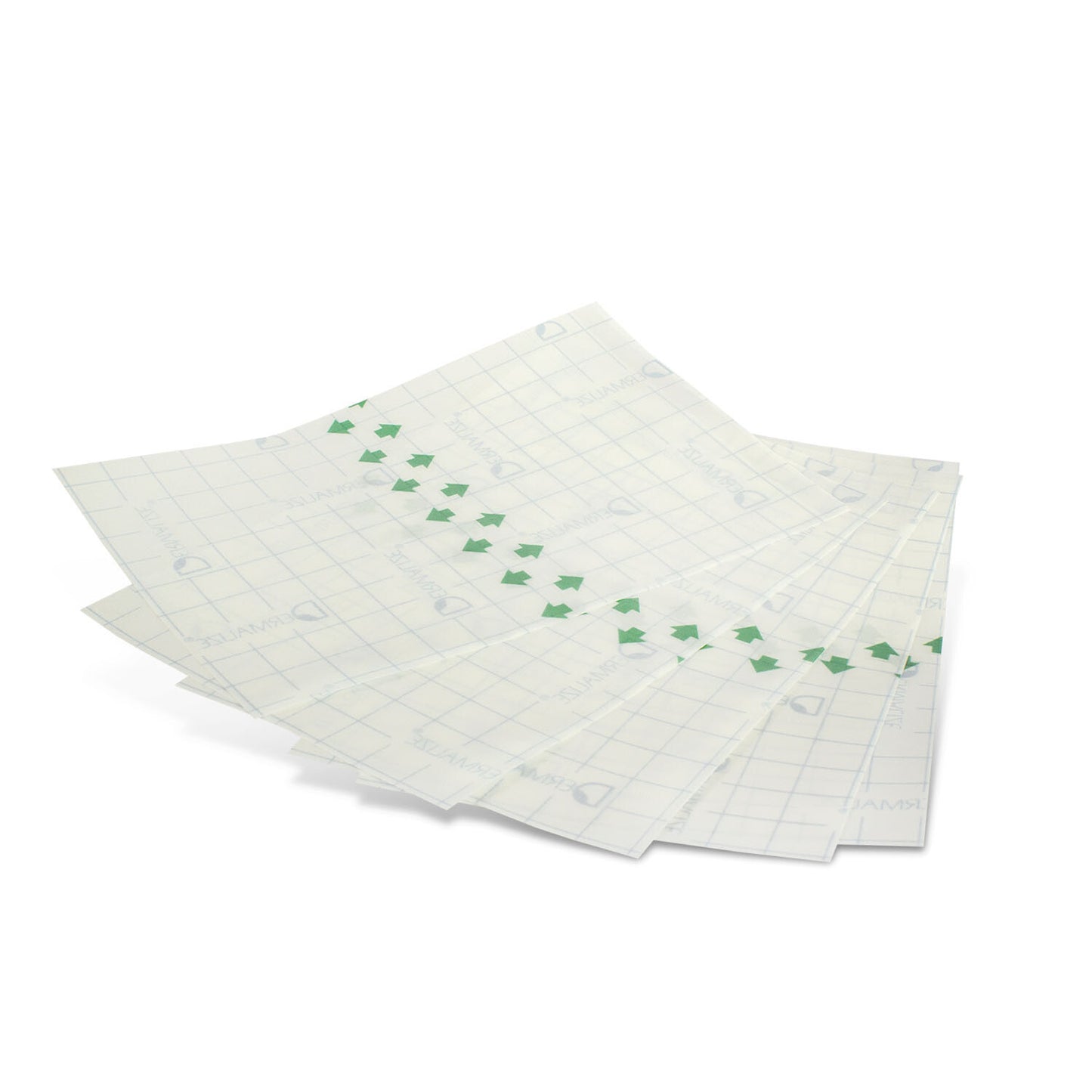 Pack of 5 Pre-Cut Sheets of Dermalize Pro - Protective Tattoo Film - 15 x 10 cm | Пачове защитно фолио за татуировки