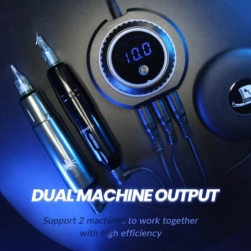 New Mini Digital Dual Machine Power Supply | Дигитално захранване с изходи за две машини