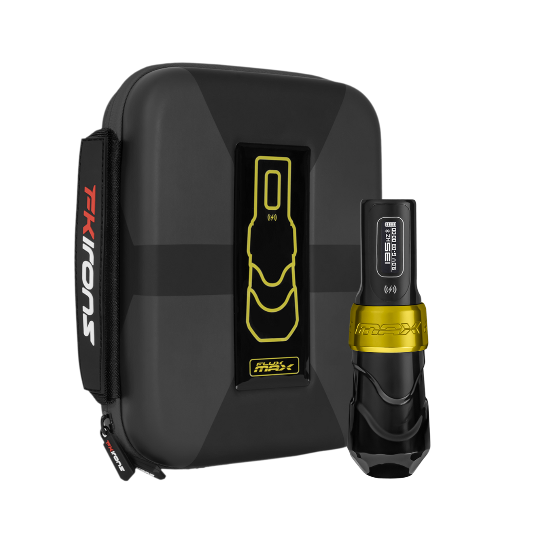 FK Irons Flux Max with 1x PowerBolt II - Gold / Stealth
