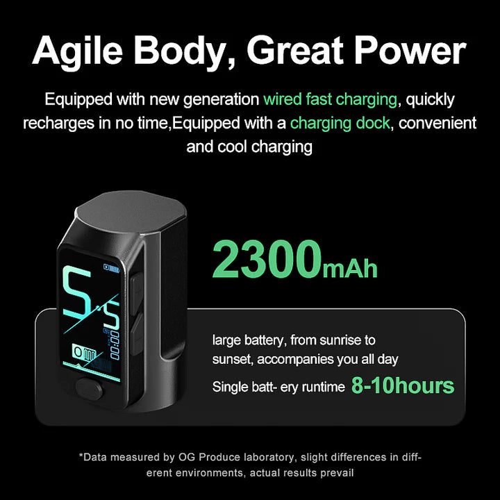 OG FURY Ⅱ 4.2mm Stroke Wireless Tattoo Pen | new generation wireless tattoo machine