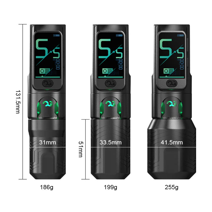 OG FURY Ⅱ 4.2mm Stroke Wireless Tattoo Pen | new generation wireless tattoo machine