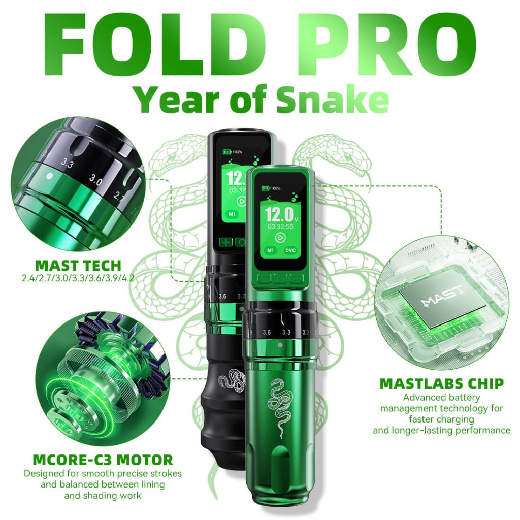 Dragonhawk Fold Pro - Year of Snake Edition | Professional kit