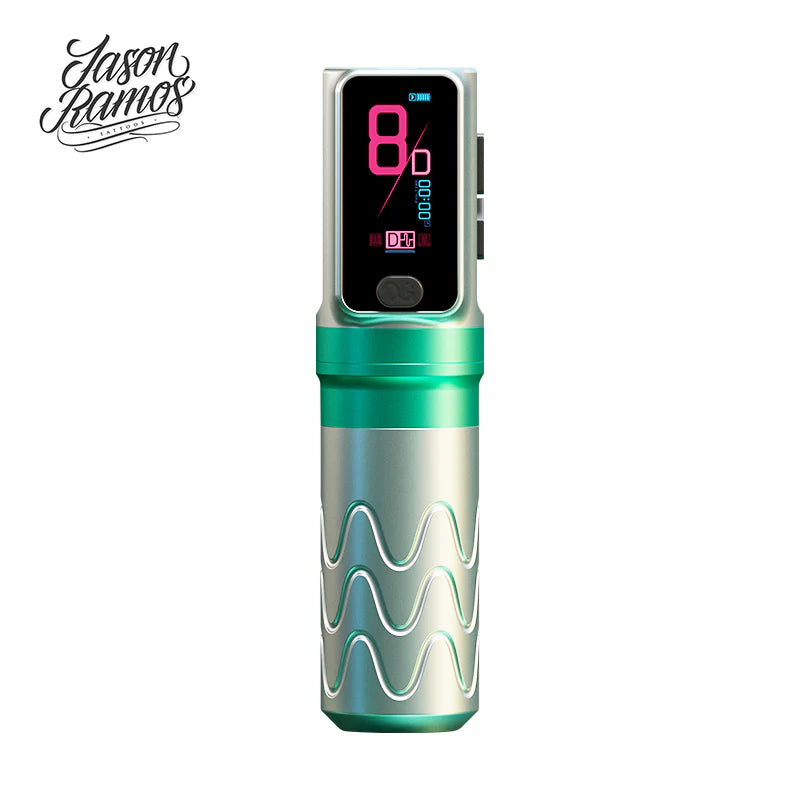 OG PIONEER-FURY 1.47-inch Color Screen Wireless Tattoo Pen | новото поколение безжична машина за татуиране