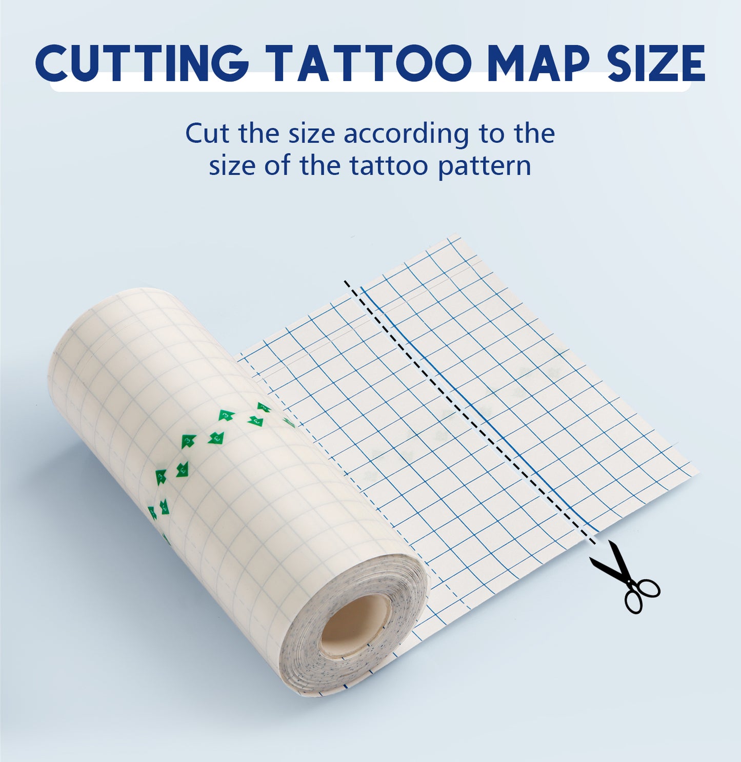 INKONE TATTOO FILM | Защитен филм за пресни татуировки 15см х 10м
