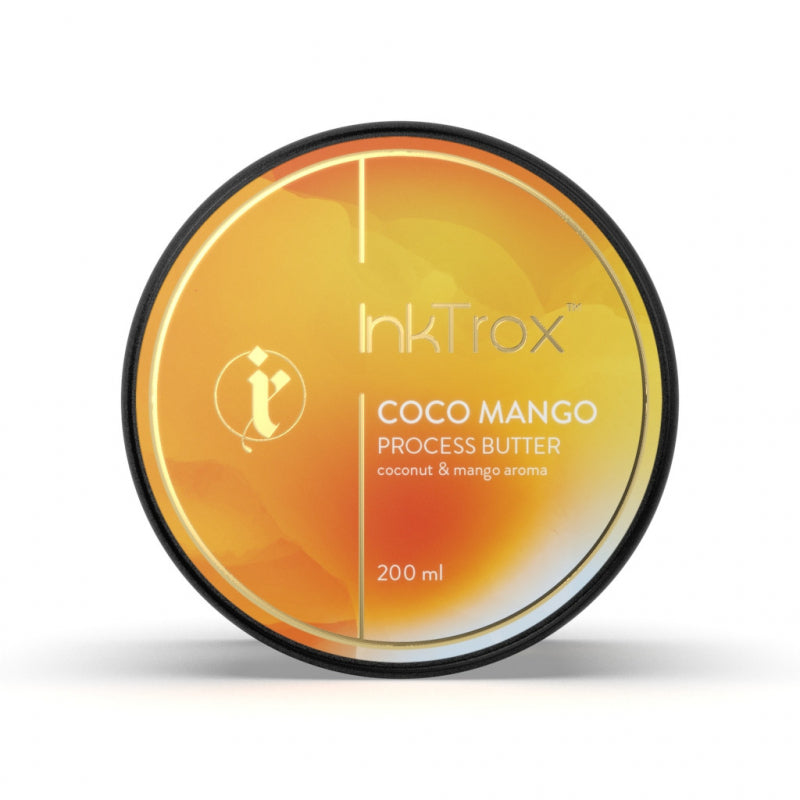 KWADRON InkTrox COCO MANGO Process Tattoo Butter 200 ml | Процесно масло