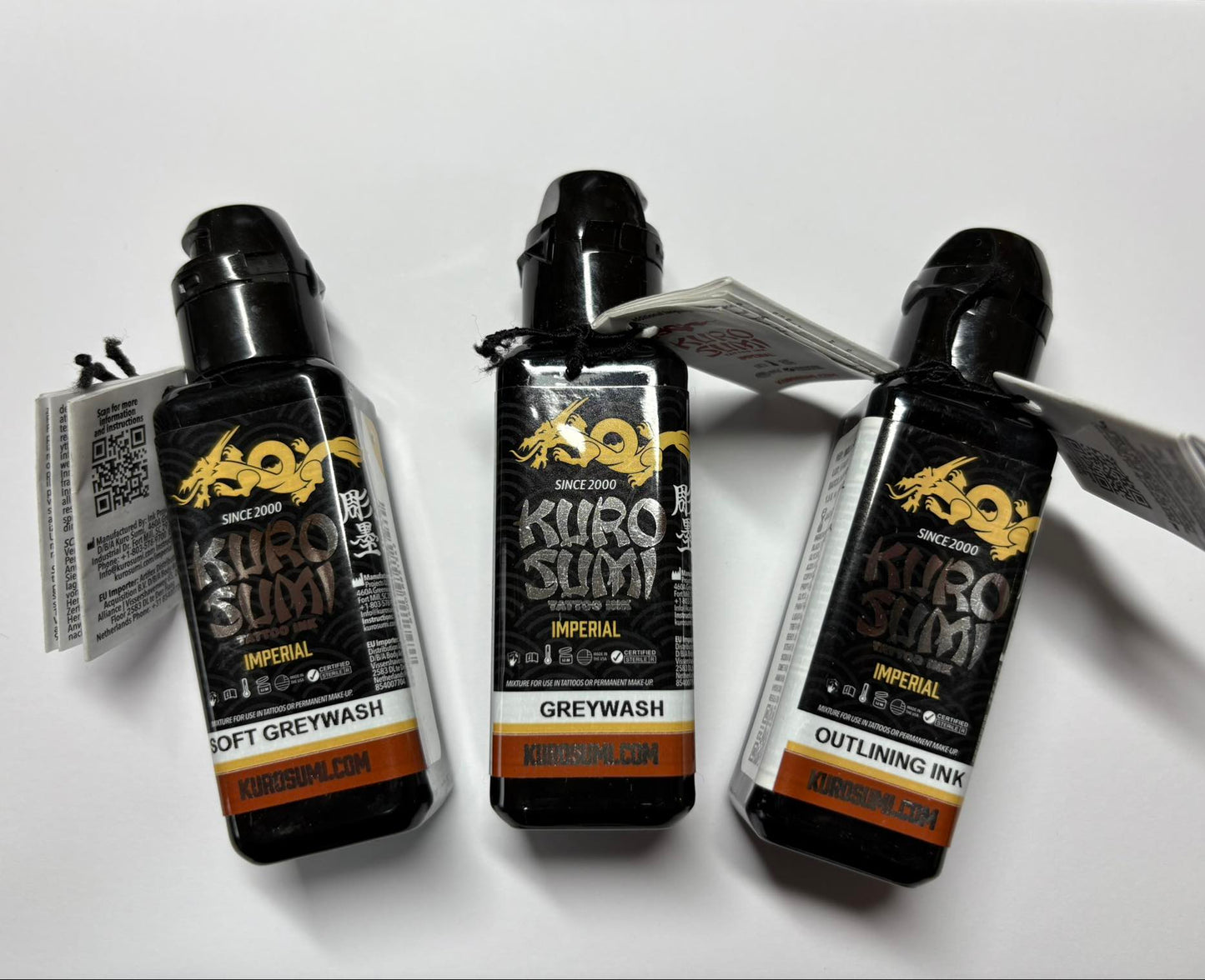 Original Kuro Sumi | Set of 3 contour and shading inks