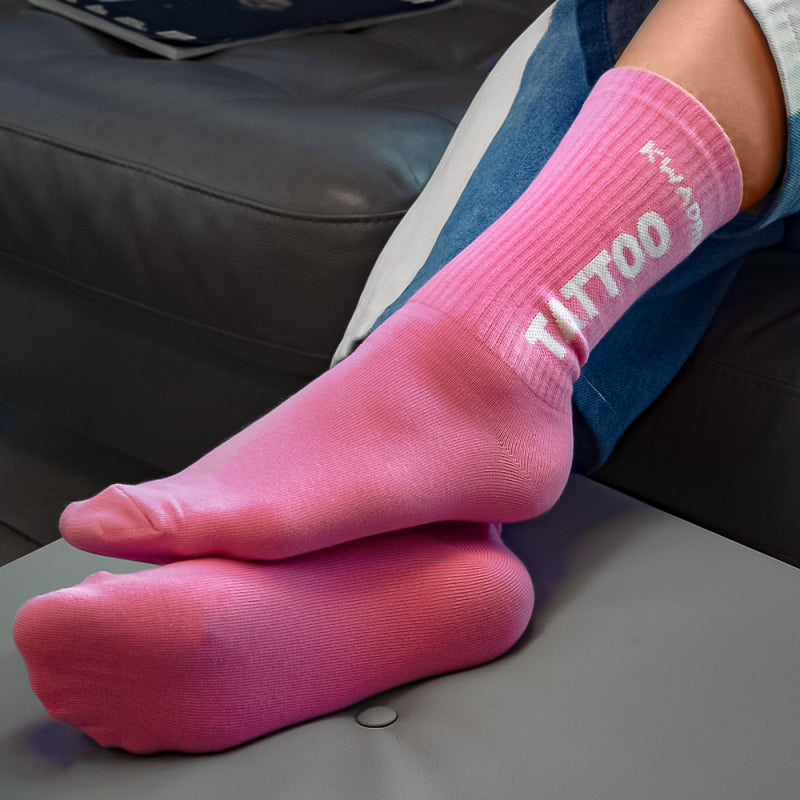 KWADRON SOCKS - PINK or BLACK - Tattoo Lover - INX