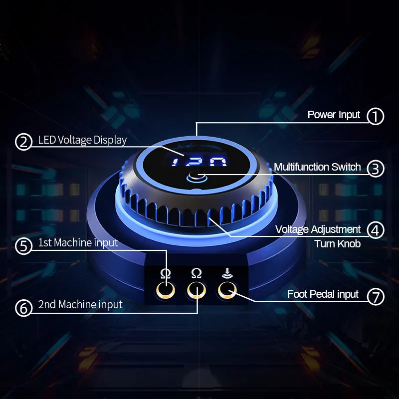 New Mini Digital Dual Machine Power Supply | Дигитално захранване с изходи за две машини