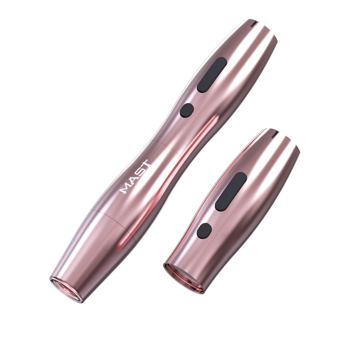 Mast P20 PMU pen in pink used during a PMU session with precise application.