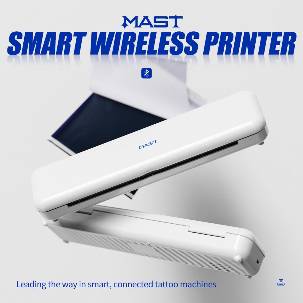 MAST Smart Wireless Printer box, perfect for artists needing a portable and efficient thermal stencil printing solution.