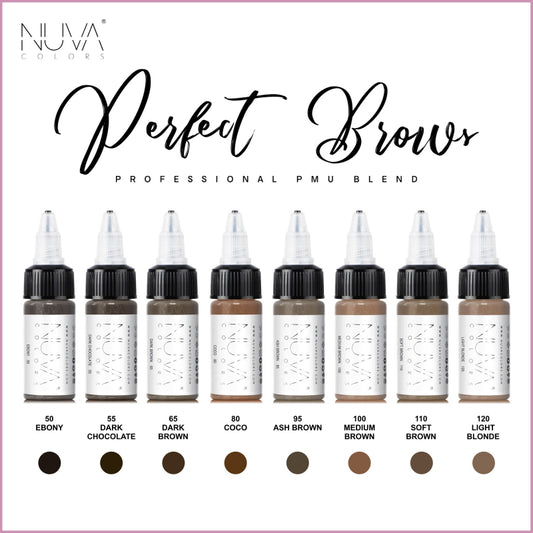 Nuva Colors - Eyebrow Collection Set - 8x15ml (Reach) | Eyebrow Collection Set - 8x15ml