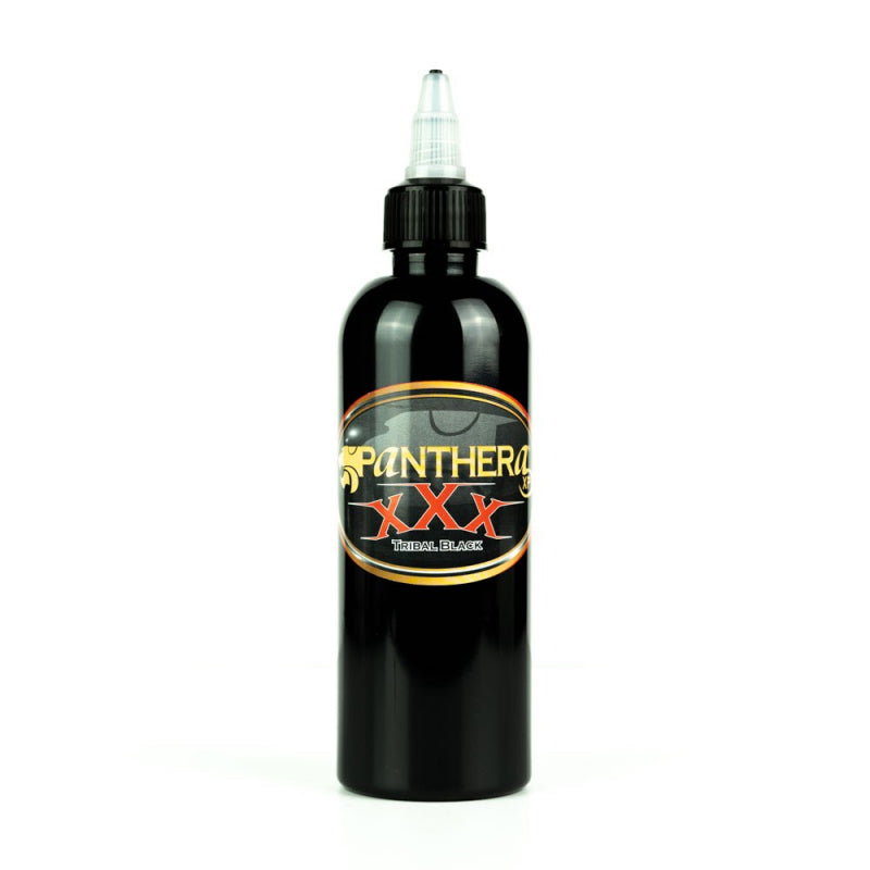 Classic Panthera Black Ink bottle with premium quality and durable formula for professional tattoo artists.