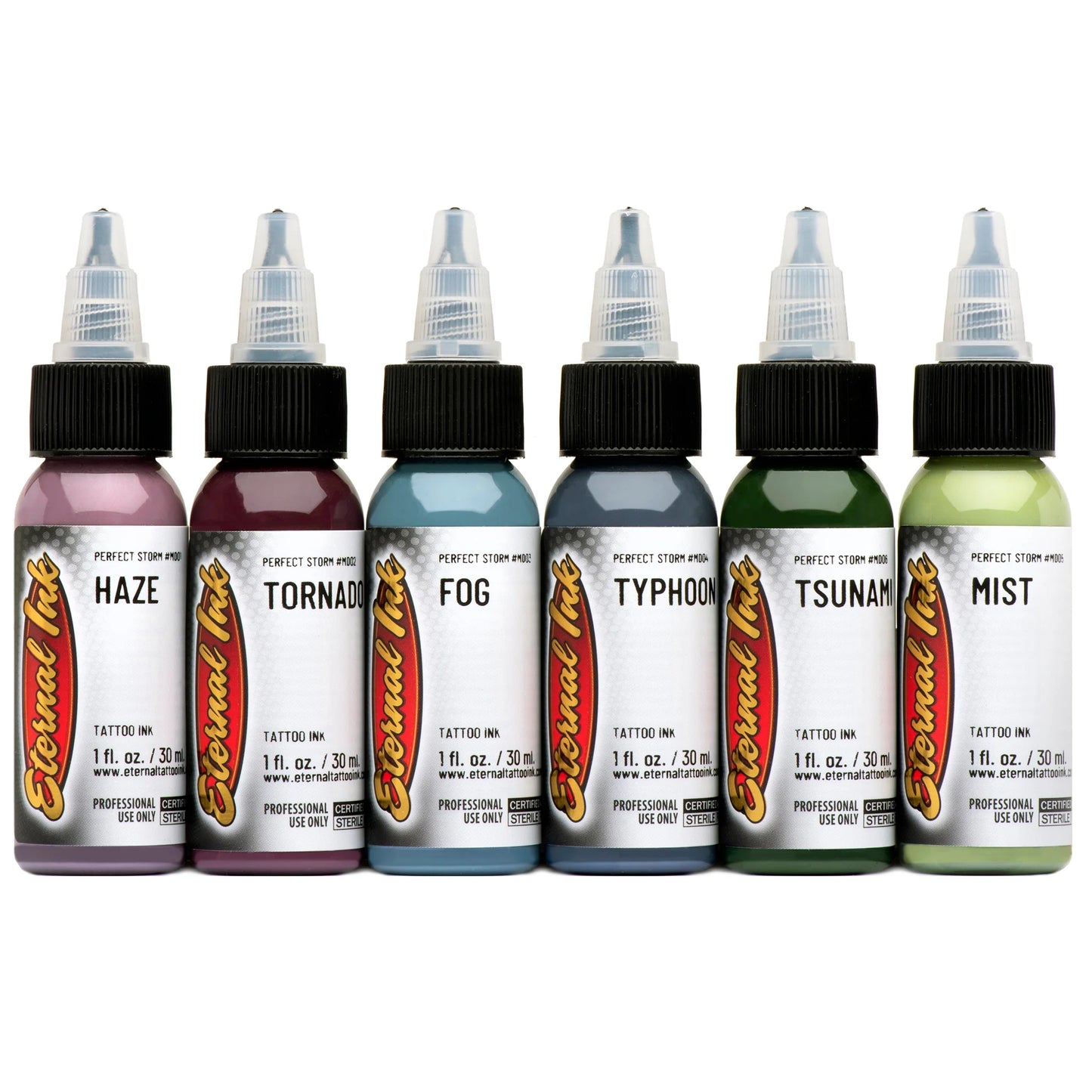 Perfect Storm Set 6 Bottles | USA Eternal Colors