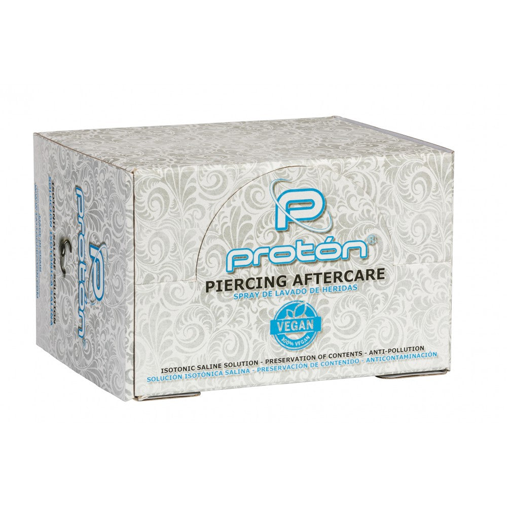 Proton Piercing Aftercare - Isotonic Saline Solution 50 ml | Pack x 24 pcs