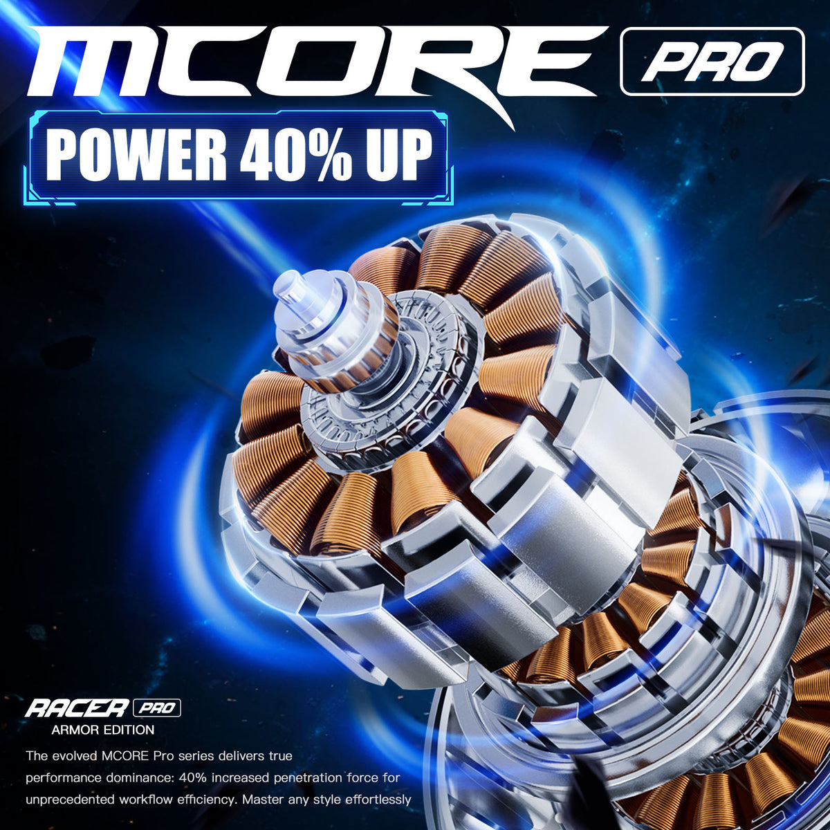 MAST Racer Pro Armor Blue Edition с ход 4.2мм | Безжична машина за татуировки