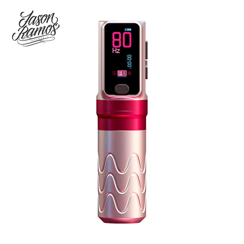 OG PIONEER-FURY 1.47-inch Color Screen Wireless Tattoo Pen | новото поколение безжична машина за татуиране