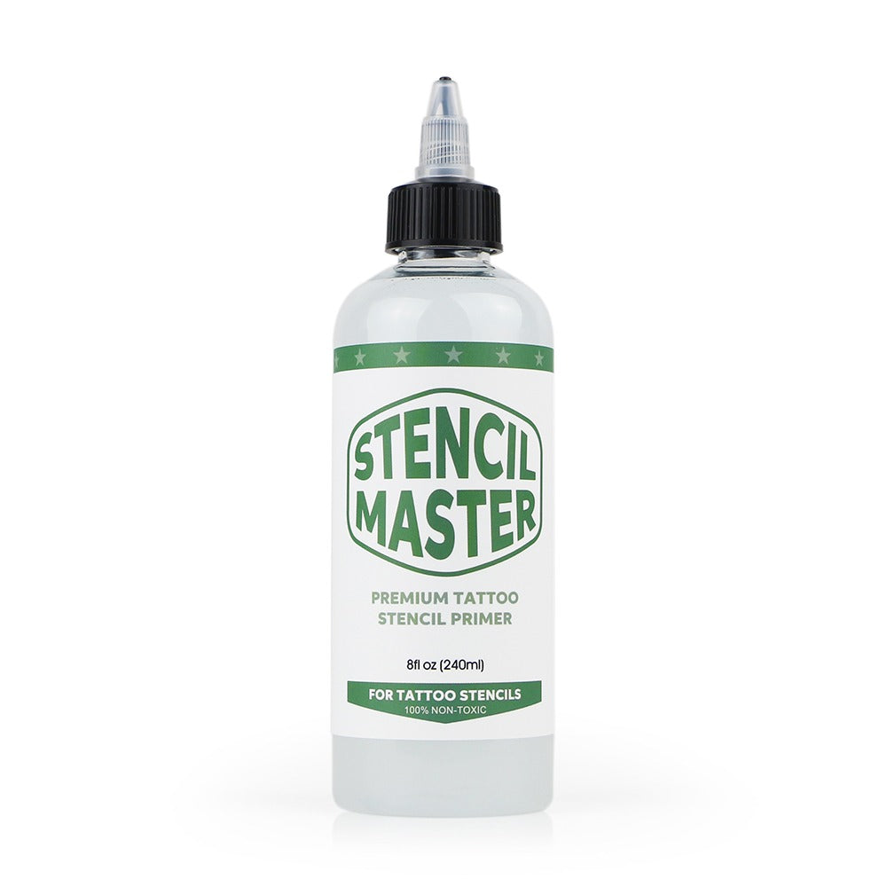 Premium Transfer Tattoo Stencil One of the best and most adhesive stencil gels ever made! Completely safe for the skin, does not contain substances that would cause an allergic reaction or itching 240ml 8oz