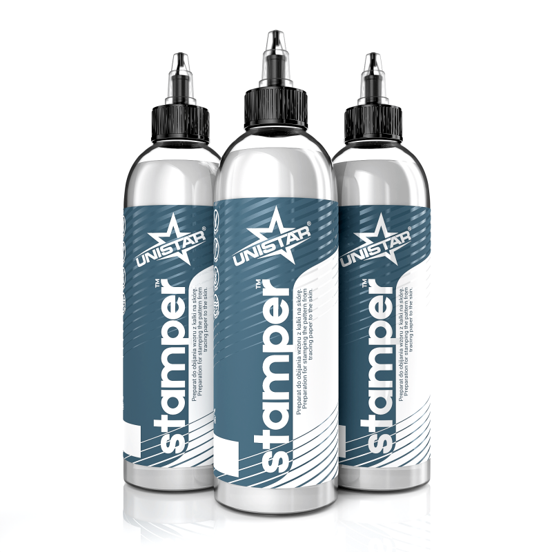 UNISTAR STAMPER™ Tattoo Stencil 240ml | Transfer Gel Stencil