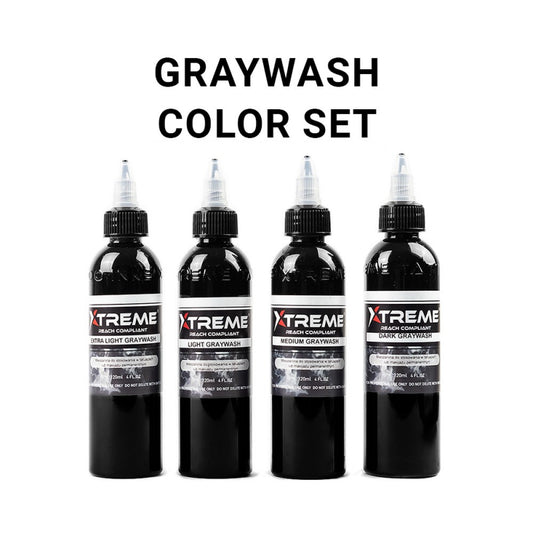 Xtreme Ink Graywash Set 4x120ml (Reach) | Комплект грейлош на Екстрим 4x120мл
