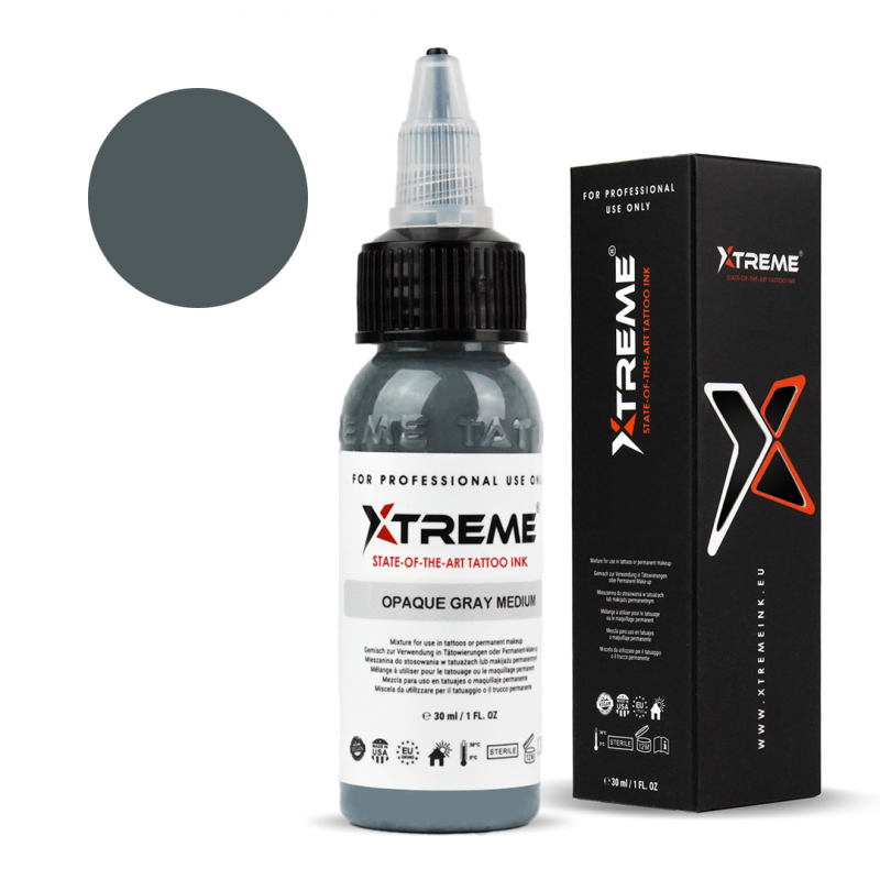 Xtreme Ink REACH-compliant tattoo pigment, offering vibrant and high-quality colors with smooth application and quick healing, suitable for professional tattoo artists.