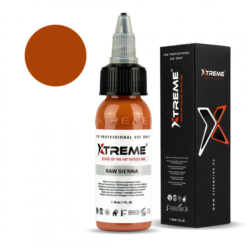 Xtreme Ink REACH-compliant tattoo pigment, offering vibrant and high-quality colors with smooth application and quick healing, suitable for professional tattoo artists.