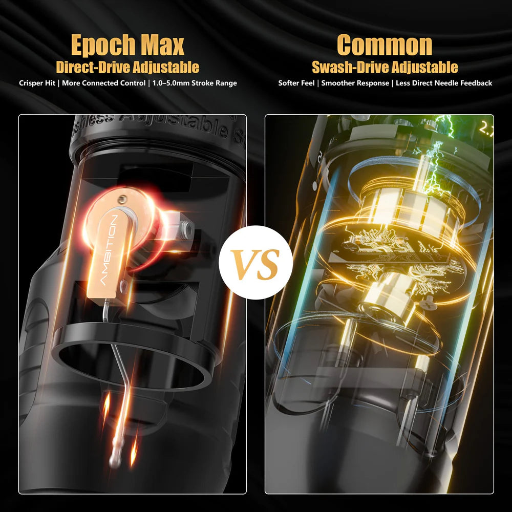 NEW Ambition Epoch Max Wireless | 9 Strokes Length 1.0mm-5.0mm