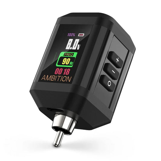 Ambition Korall мини RCA захранване за тату машини | Mini RCA Tattoo Power Supply