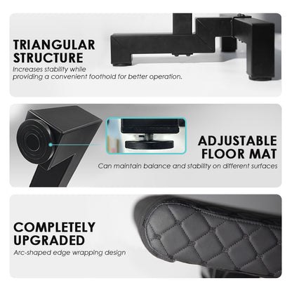 OZER Professional Adjustable Armrest with Stitched Cushion