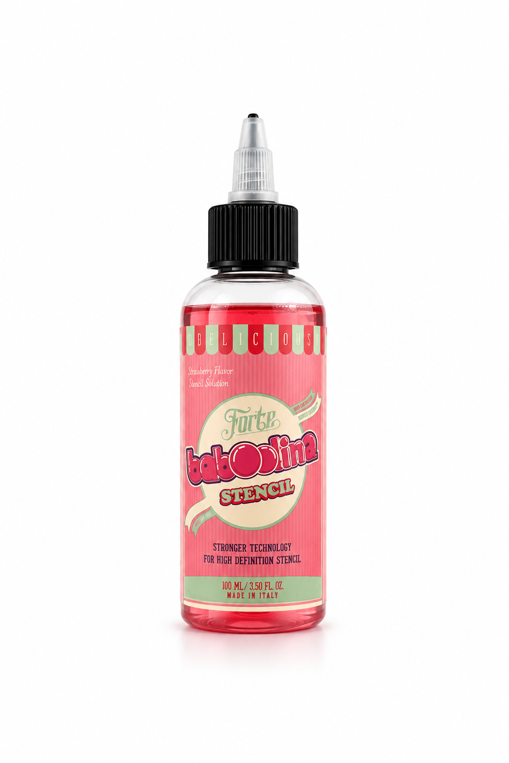 Forte Baboolina Stencil Gel 70 ml
Професионален stencil гел за прецизно пренасяне на дизайна върху кожата. Осигурява равномерен трансфер и ясни линии, подходящи за татуиране и перманентен грим.
