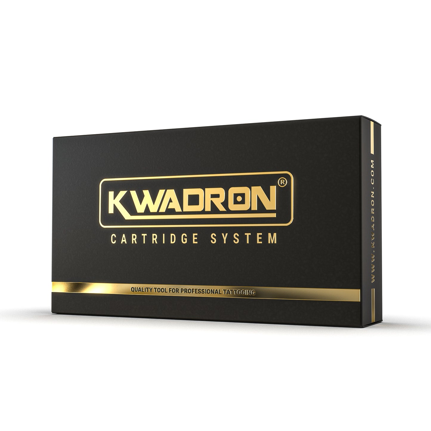 Черна кутия Kwadron с 20 броя картриджи за татуиране