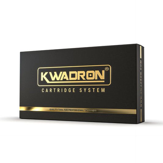 Черна кутия Kwadron с 20 броя картриджи за татуиране