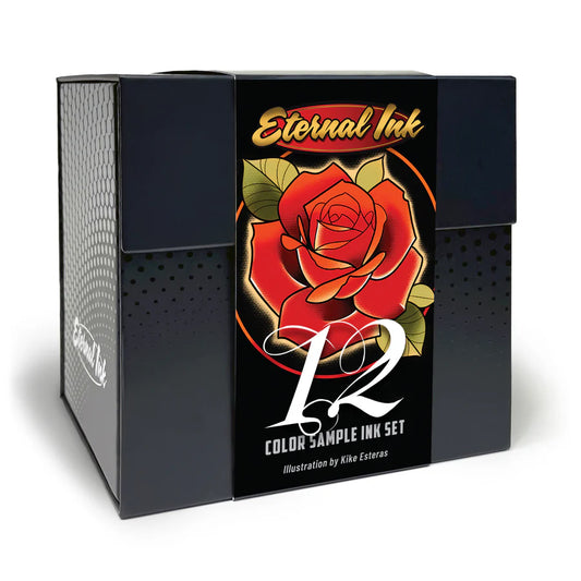 USA Eternal Tattoo Ink Set - 12x30ml Colors | Сет от цветни мастила на Етърнъл 12x30мл