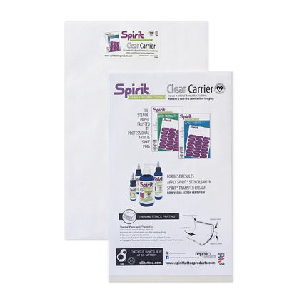 Our Spirit® media is designed to improve the quality of “burns” on thermal transfer machines by evenly distributing the heat energy across the entire Spirit® thermal transfer paper