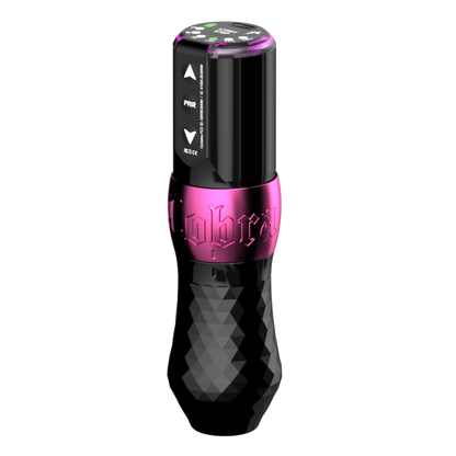 Ink Machines - Cobra Tattoo Machine For Universal Cartridges - Seductive pink 37mm