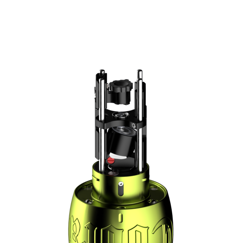 Ink Machines - Cobra Tattoo Machine For Universal Cartridges - Slime Green 30mm
