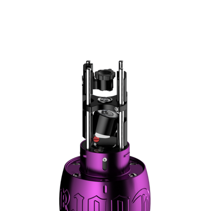 Ink Machines - Cobra Tattoo Machine For Universal Cartridges - Deep Purple 37mm