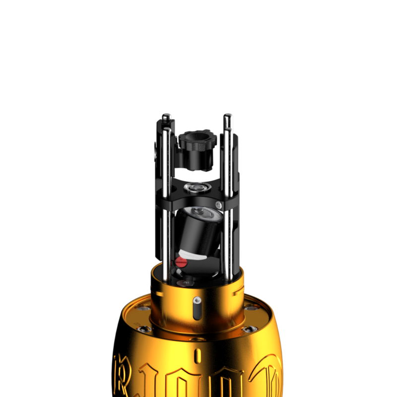 For Regular Cartridges with adjustable give and adjustable stroke length. Delivered with one-piece aluminium grip of choice. Parts for converting to Neo-Cartridges or grip for Neo-cartridges are not included in this version. Configure color and grip size below.