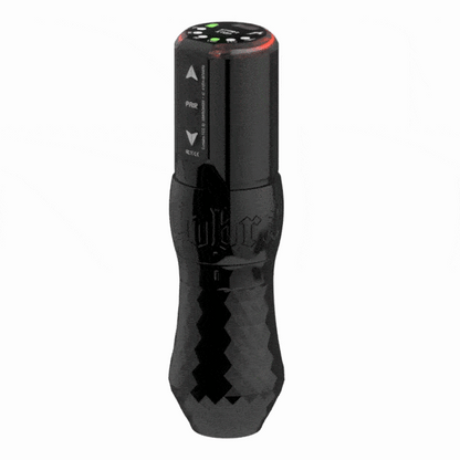 For Regular Cartridges with adjustable give and adjustable stroke length. Delivered with one-piece aluminium grip of choice. Parts for converting to Neo-Cartridges or grip for Neo-cartridges are not included in this version. Configure color and grip size below.