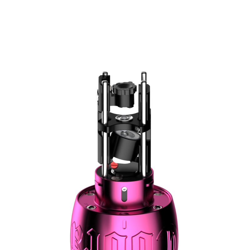 Ink Machines - Cobra Tattoo Machine For Universal Cartridges - Seductive pink 37mm